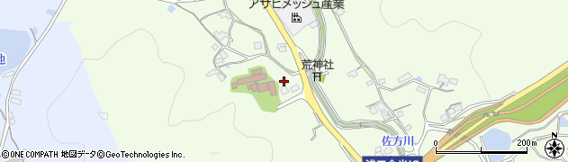 岡山県浅口市金光町佐方2127周辺の地図