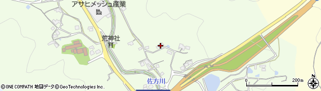 岡山県浅口市金光町佐方2083周辺の地図