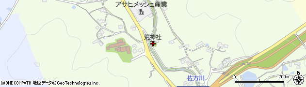 岡山県浅口市金光町佐方2112周辺の地図