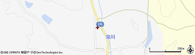 広島県三原市久井町和草1666周辺の地図