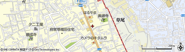丸源ラーメン　堺福田店周辺の地図