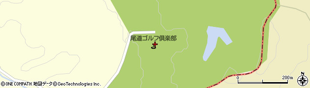 尾道ゴルフ倶楽部周辺の地図