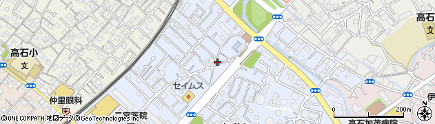 ウオノムセン・カミヤ店周辺の地図