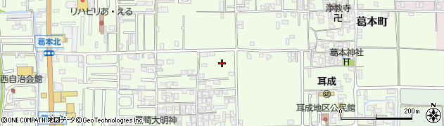 奈良県橿原市葛本町周辺の地図