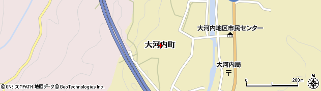 三重県松阪市大河内町周辺の地図