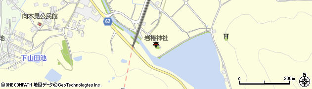 岩椿神社周辺の地図