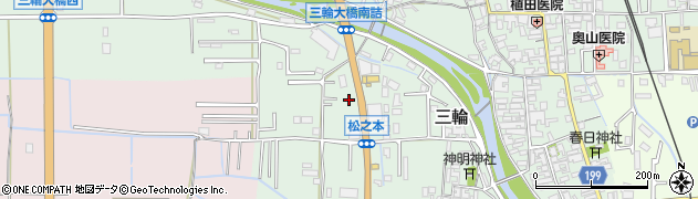 奈良県桜井市三輪137周辺の地図