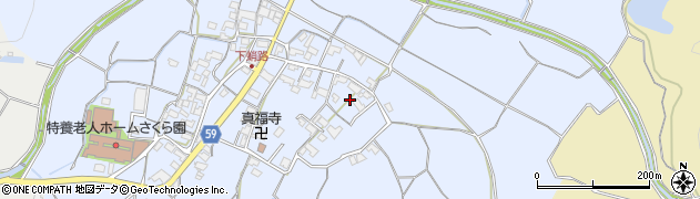 三重県松阪市下蛸路町周辺の地図