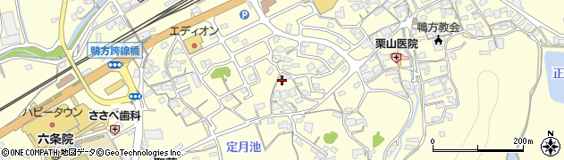 岡山県浅口市鴨方町六条院中2791周辺の地図