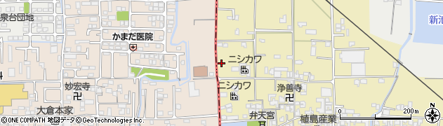 奈良県大和高田市野口395周辺の地図