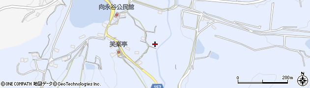 広島県福山市駅家町向永谷周辺の地図