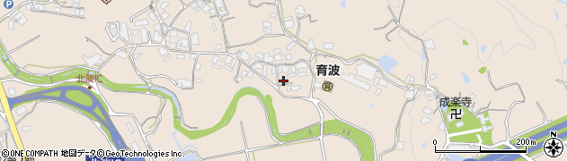 兵庫県淡路市育波1380周辺の地図