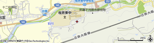 奈良県桜井市初瀬1605周辺の地図