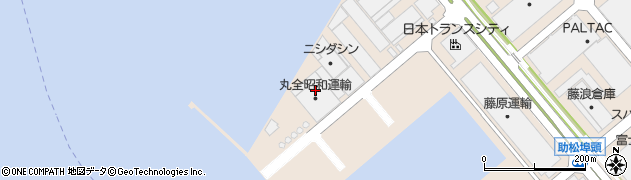 丸全昭和運輸株式会社　大阪トライポート倉庫営業所周辺の地図