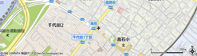 ファミリーマート高石高師浜店周辺の地図