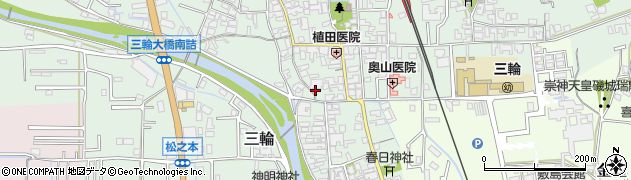 奈良県桜井市三輪511周辺の地図