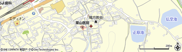 岡山県浅口市鴨方町六条院中4186周辺の地図