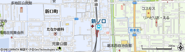 奈良県橿原市新口町125-1周辺の地図