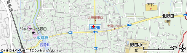 株式会社北野田ガスセンター周辺の地図