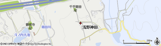 兵庫県淡路市浅野神田175周辺の地図