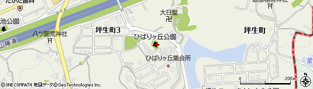 ひばりヶ丘公園周辺の地図
