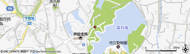 広島県福山市芦田町福田7266周辺の地図