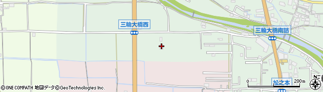 奈良県桜井市三輪732周辺の地図