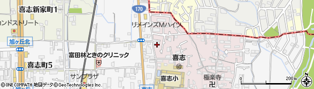 大阪府富田林市木戸山町12周辺の地図