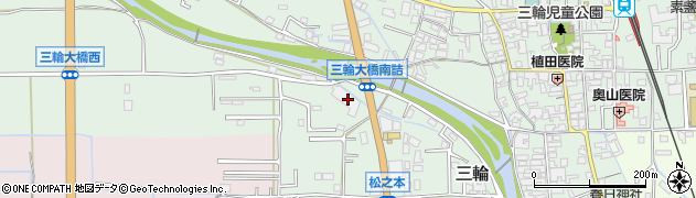 奈良県桜井市三輪668周辺の地図