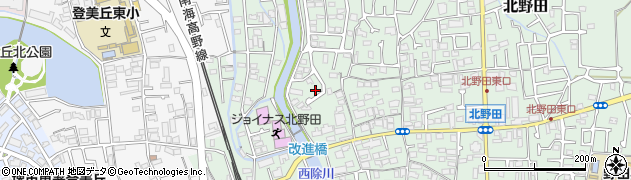 北野田おどりこそう広場周辺の地図