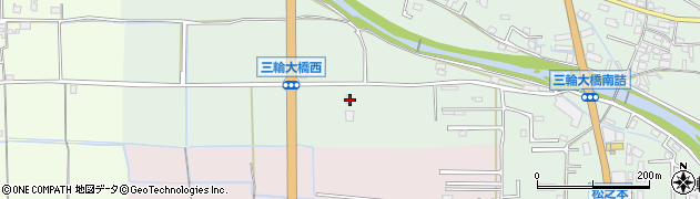 奈良県桜井市三輪733周辺の地図