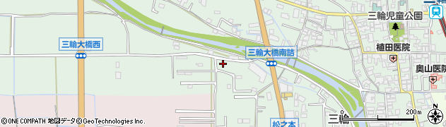 奈良県桜井市三輪685周辺の地図