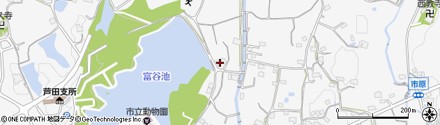 広島県福山市芦田町福田1173周辺の地図