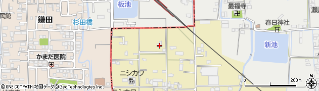 奈良県大和高田市野口378周辺の地図