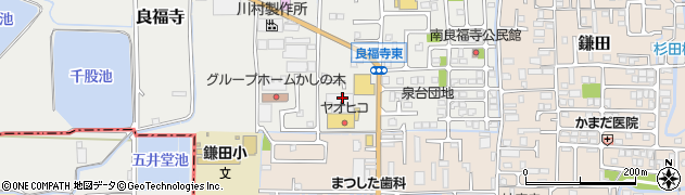 奈良県香芝市良福寺46周辺の地図
