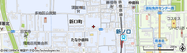 奈良県橿原市新口町269周辺の地図