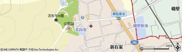 奈良県葛城市新在家386周辺の地図