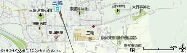 奈良県桜井市三輪236周辺の地図