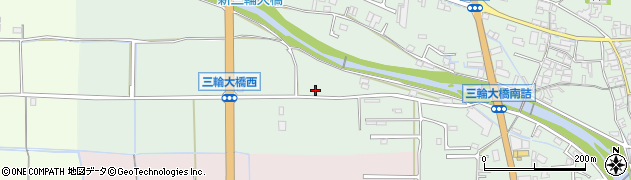 奈良県桜井市三輪939周辺の地図