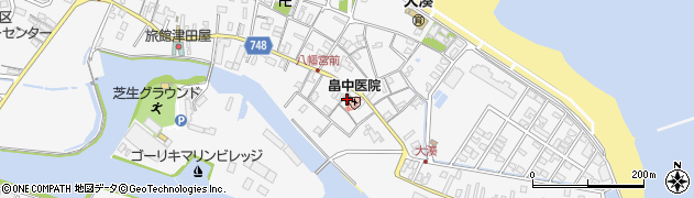 伊勢大湊郵便局周辺の地図