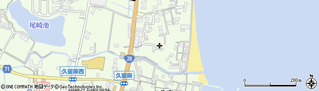 兵庫県淡路市久留麻畠田在90周辺の地図