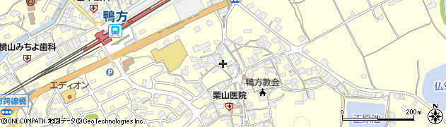 岡山県浅口市鴨方町六条院中3455周辺の地図