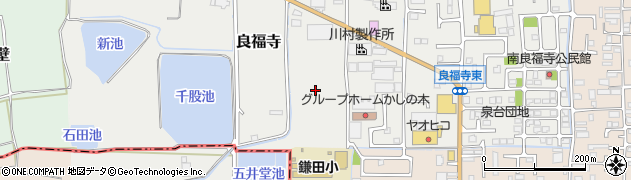 奈良県香芝市良福寺118周辺の地図
