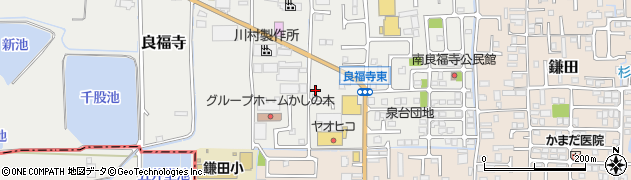 奈良県香芝市良福寺99-1周辺の地図