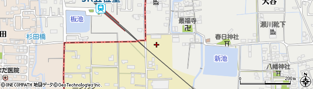 奈良県大和高田市野口337周辺の地図