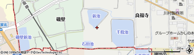 奈良県香芝市良福寺539周辺の地図