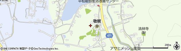 岡山県浅口市金光町佐方1587周辺の地図