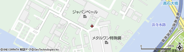 神鋼物流株式会社　大阪物流センター周辺の地図
