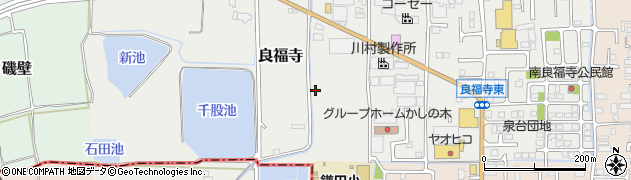 奈良県香芝市良福寺119周辺の地図