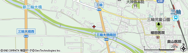奈良県桜井市三輪994周辺の地図